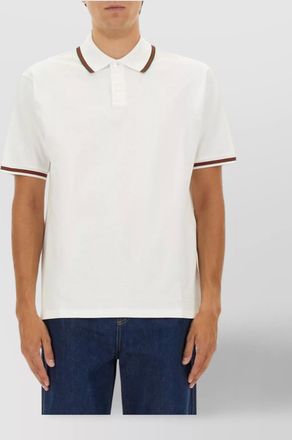 Gucci embroidered polo shirt