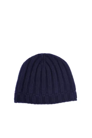Drumohr Ribbed Pure Cashmere Beanie