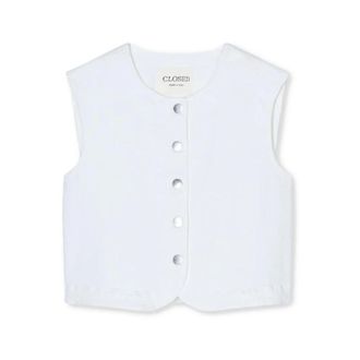 Closed Closed, Vests, female, White, Size: S Vests