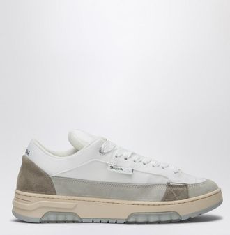 Santha White/grey colour-block sneaker