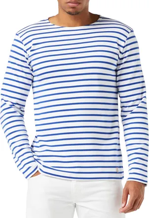 Armor Lux Armor Lux Houat Heritage Mens T-Shirt, Multicolor (White DW5 White/Star White DW5 White/Star), XXL