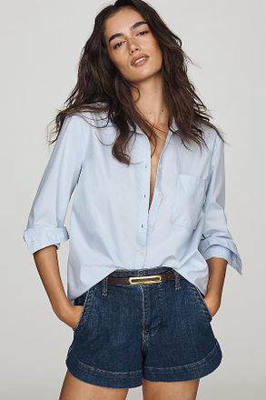 Pilcro Hanna High-Rise Denim Shorts