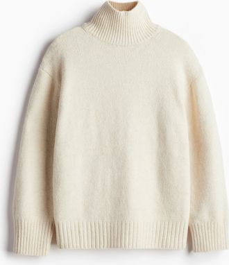 H&M Pullover mit Turtleneck - Beige