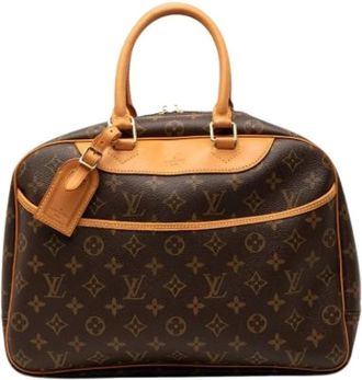 Louis Vuitton Pre-owned Handbags, female, Brown, Size: ONE SIZE Pre-owned Deauville Handbag