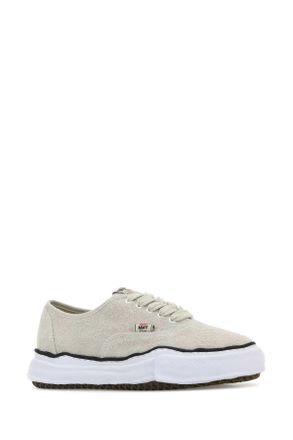 Miharayasuhiro Cotton Canvas Low-Top Sneaker - Beige