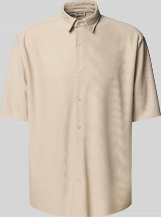 Only & Sons Relaxed Fit Freizeithemd mit 1/2-Arm Modell BOYY in Sand, Gr&ouml;&szlig;e XXL