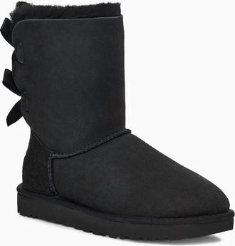 UGG Womens Bailey Bow Boot In Black