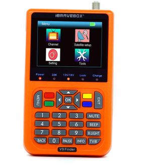 OEM [french Days]v9 Finder Digital Satellite Finder Lcd Satellite Digital Satellite Finder Signal Finder Meter Compteur Satellite Finder 3,5 Pouces Lcd Di