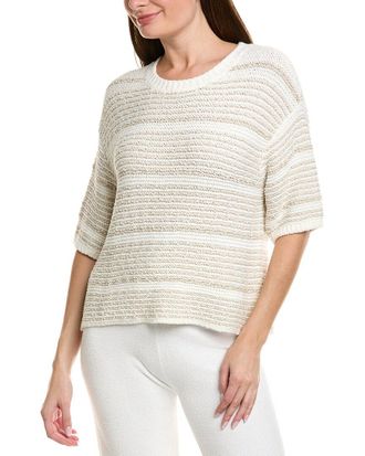 Barefoot Dreams Boucle Striped Pullover