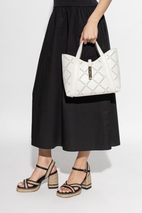 Furla Goccia Small Handbag, Womens, White