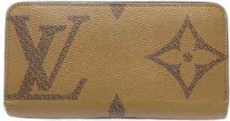 Louis Vuitton Pre-owned Wallets, female, Beige, Size: ONE SIZE Pre-owned Vintage Canvas Wallet
