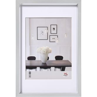 Walther Design Steel Style 30x40 Resina Plateada Es040s