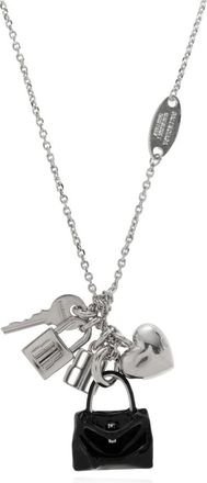 Balenciaga Necklaces, female, Gray, Size: ONE SIZE Necklace with pendants