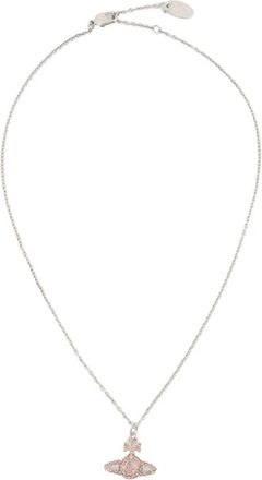 Vivienne Westwood Grace Bas Relief Hanger Ketting - Dames - Kettingen - Grijs - ONE Size - Accessoires