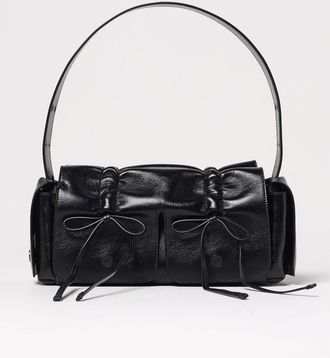 Acne Studios Borsa Multipocket Acne Studios in pelle arricciata con fiocchi