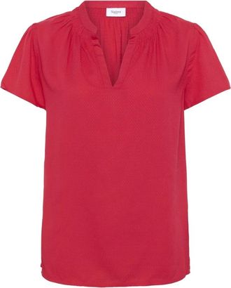 Saint Tropez Mujer, Blusas y Camisas, Rojo, Talla: S