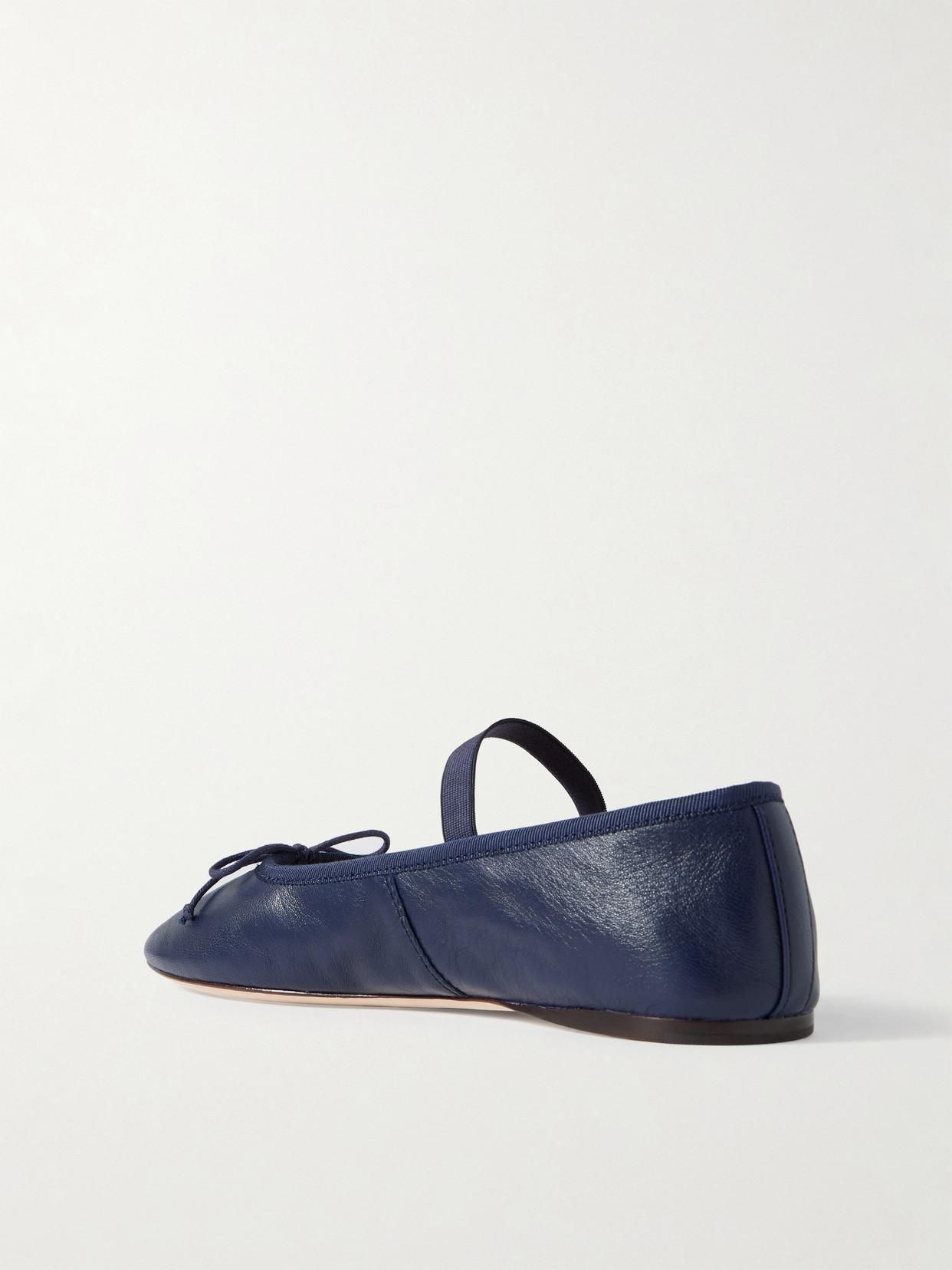 miMaO Boutique, Mary Jane à lanières croisées en Daim Bleu, EU 37