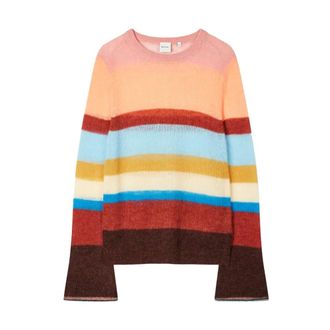 Paul Smith Maglia Riga Classica Zoom in Alpaca Mix - - Knitwear - Donna - Multicolore - L