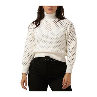 Silvian Heach Beige Trui Maglia M/l - Dames - Coltruien - Beige - S - Truien & Vesten