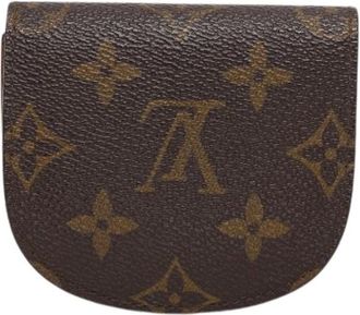 Louis Vuitton Pre-owned Wallets, female, Brown, Size: ONE SIZE Pre-owned Coated Canvas Wallet