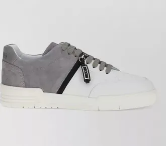 Moschino leather low-top sneakers