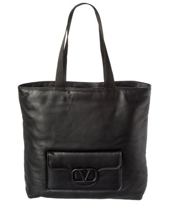 Valentino Leather Tote