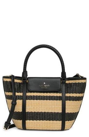 Kate Spade New York cruise medium tote bag in Black Multi at Nordstrom Rack