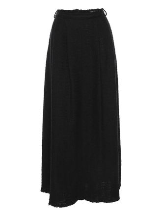 Dolce & Gabbana tweed maxi skirt - Black