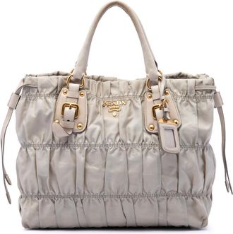 Prada Pre-owned Prada Tessuto Gaufre Satchel Ladies MXWM3BUTJSTQA4PJ