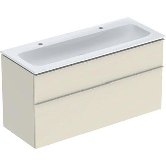 Keramag Geberit Icon Set Lavabo Pour Meubles Avec Meuble Sous-lavabo, 2