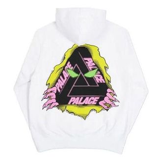 Palace Halloween Triangle Logo Sweater Unisex White P19HD045