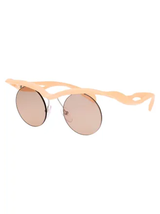 Prada Mens Sunglasses Injected Frame Blue