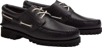 Timberland Unisex Boat Shoe Lake House 3-Eye Lug Monks Robe Leather Loafers Monks