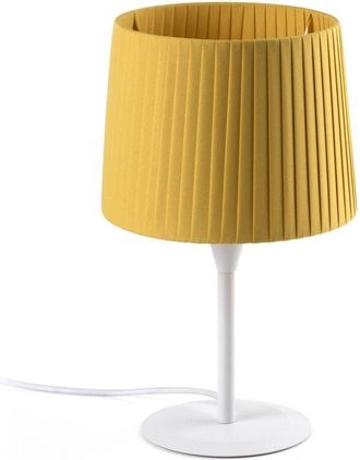 Faro Barcelona Samba Lámpada da tavolo bianca/encintada amarilla