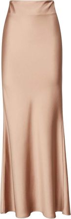 Andamane Long Satin Skirt