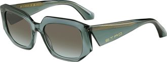 Etro 0123/S ZI9/BC Womens Sunglasses Green Size 55