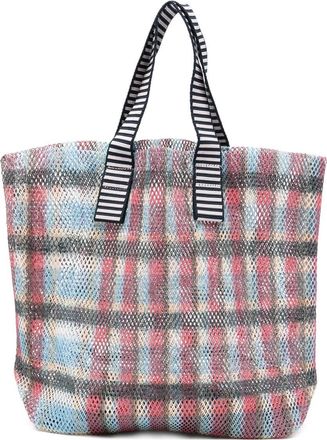 Epice Womens Piccolo 90S Dream Tote In Red Plaid