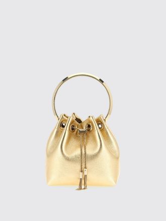 Jimmy Choo London Borsa Bon Bon Jimmy Choo in nappa metallizzata