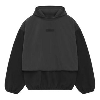 Fear of God SS24 Nylon Fleece Hoodie Black 202SU244320F