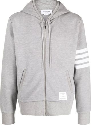 Thom Browne Heren, Sweatshirts & Hoodies, Grijs, Maat: XL Katoen