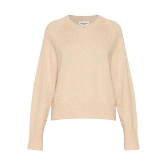 Max Mara Cashmere Truien - Dames - Cashmere truien - Beige - S - Truien & Vesten
