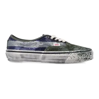 Vans Sneakers, female, Green, Size: 4 1/2 US Premium Authentic Shoe