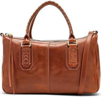 Hobo Expedition Satchel Satchel Womens Handbags Pecan Ridge, Leather
