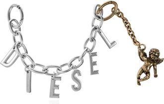 Diesel Chain-D III S Llavero - Bags - Mujer - Gris - ONE SIZE