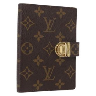 Louis Vuitton Pre-owned Wallets, female, Brown, Size: ONE SIZE Pre-owned Day Planner Cover