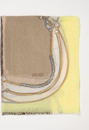 Liu Jo Sciarpa Liu Jo in poliestere con monogram LJ all over
