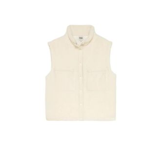 Five Jeans Val&eacute;rine Vest - Dames - Bodywarmers - Wit - M - Polyester - Jassen
