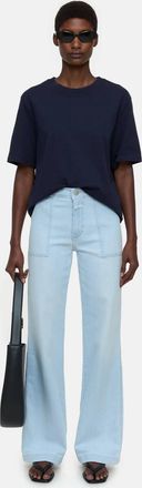 Closed Aria Super Stretch Denim Jeans In Blue