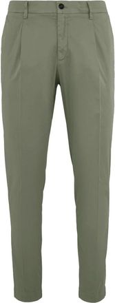 Bomboogie Slim Fit Chino Broek - Heren - Broeken - Groen - Maat: W38 Katoen