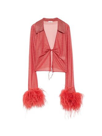 Os&eacute;ree Lumiere Plumage Slim Shirt